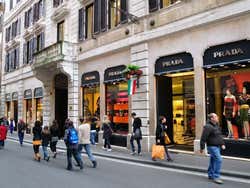 Moda en la Via Condotti