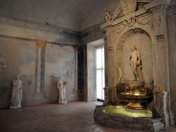 Interior del Palacio Barberini de Roma