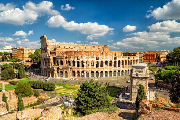 Coliseo, Foro y Palatino + Arena de gladiadores
